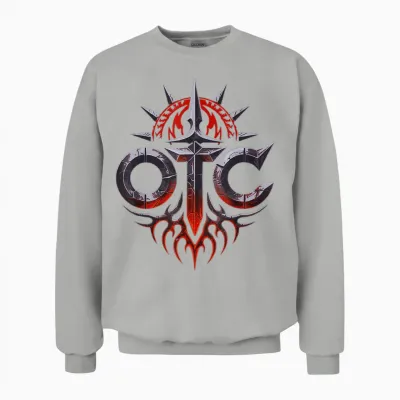 Men Women Children Otc Bloodline Roman Wrestling Fan Main Event Unisex Sweatshirt - Ash