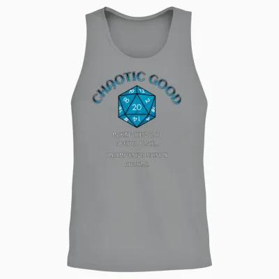 D20 Alignment Cg Unisex Tank Top - Sport Grey