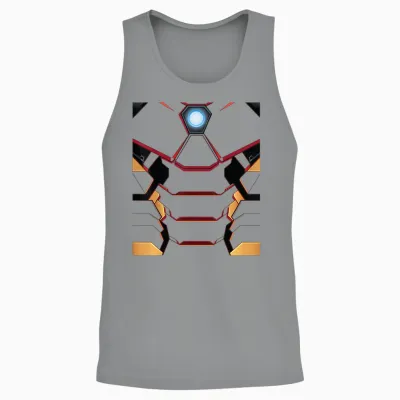 Marvel Iron Man Tony Stark T-Shirt Costume Unisex Tank Top - Sport Grey