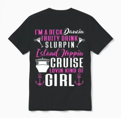 Cruising Cruise Ship Unisex T-Shirt - Black
