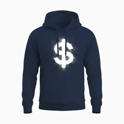 Dollar Unisex Hoodie - Navy