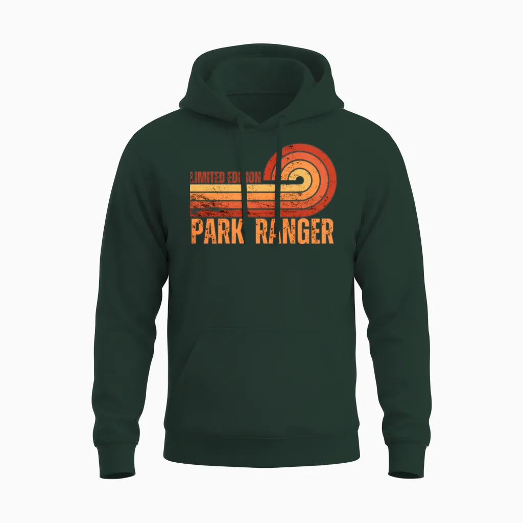 Park Ranger Vintage Retro Unisex Hoodie - Forest