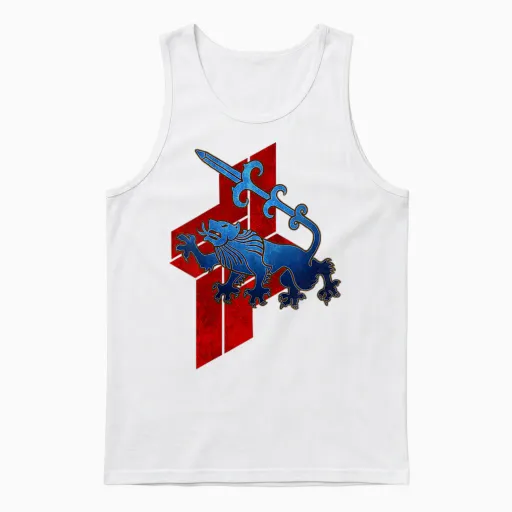 Armoured Core Vi Fires of Rubicon G1 Michigan T-Shirt, Black Unisex Tank Top - White