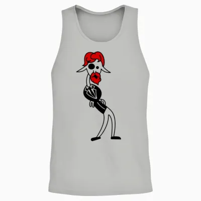 Mister Ginger Funny Unisex Tank Top - Ash