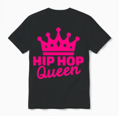 Hip Hop Unisex T-Shirt - Black