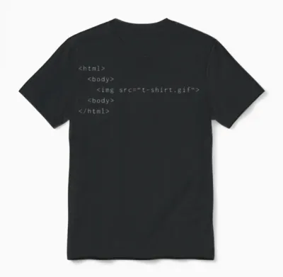 Internet Computer Coding Programming Gift Idea Unisex T-Shirt - Black