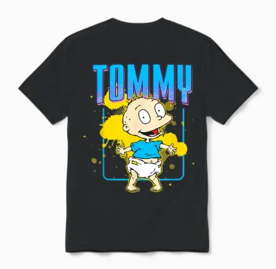 Tommy Pickles Unisex T-Shirt - Black