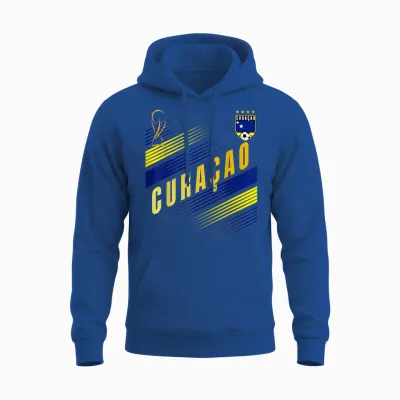 Drapeau De Curaçao Pour Les Amoureux De La Fierté De Curaçao Unisex Hoodie - Royal