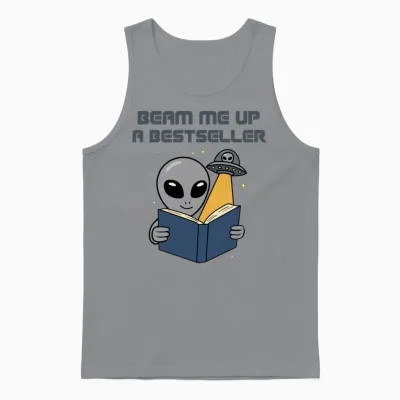 Beam Me Up Bestseller Unisex Tank Top - Sport Grey