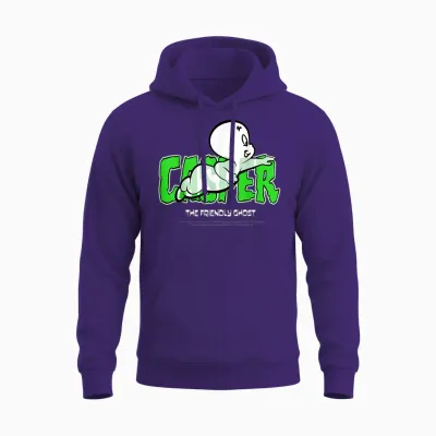 Casper Movie Merch the Friendly Ghost Classic Unisex Hoodie - Purple