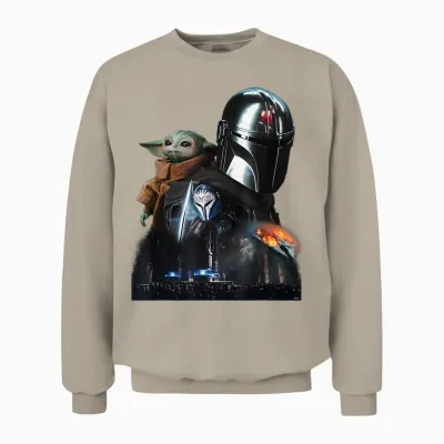 Star Wars the Mandalorian Season 3 the Return to Mandalore T-Shirt, Black Unisex Sweatshirt - Sand