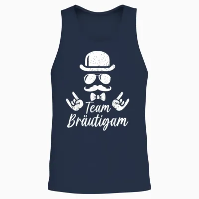 Jga T-Shirt Männer Polterabend Poltern Junggesellenabschied Unisex Tank Top - Navy