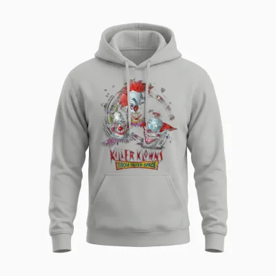 Killer Klowns from Outer Space Killer Klowns Unisex Hoodie - Ash