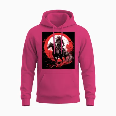 Skeleton Horse Human Skeleton Horse Ridingsword 12 Unisex Hoodie - Heliconia