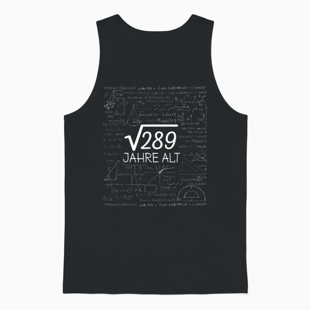 17. Geburtstag Junge Mädchen 17 Jahre 2009 Lustig Geschenk Unisex Tank Top in Black