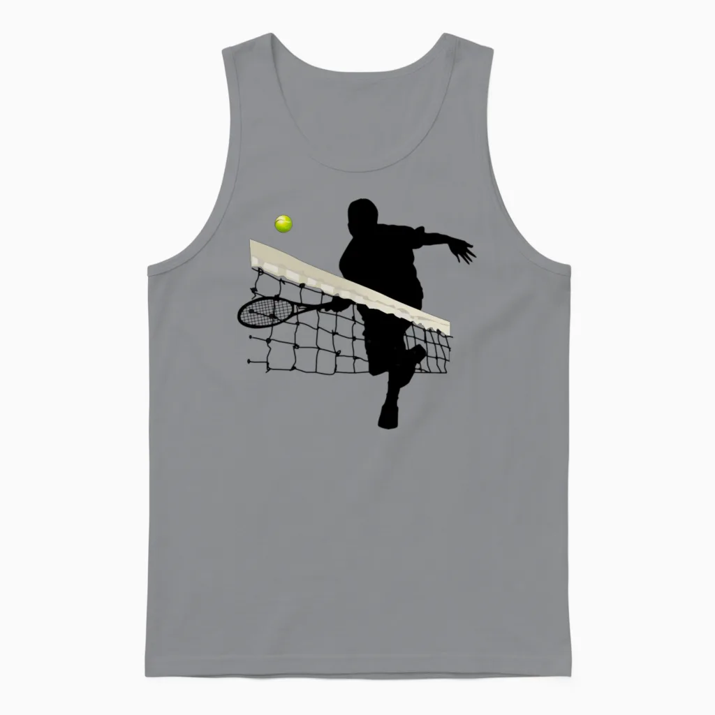 Tennis Unisex Tank Top in Sport Grey