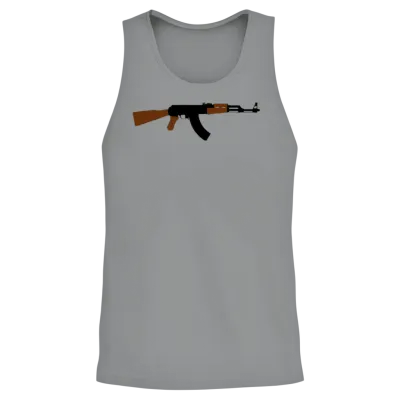 Ak-47 Unisex Tank Top - Sport Grey