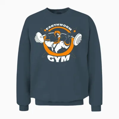 Earthworm Gym Unisex Sweatshirt - Dark Heather
