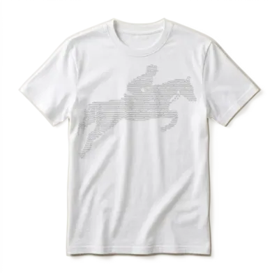 Ride Horses Unisex T-Shirt - White