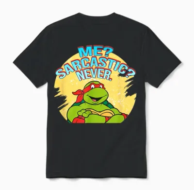 Raphael - Sarcastic Unisex T-Shirt - Black