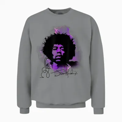 Jimi Hendrix 001 Unisex Sweatshirt - Sport Grey