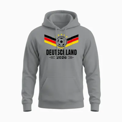 Sports Shirt Für Jungen Männer Deutschland 2026 Deutschland Unisex Hoodie - Sport Grey