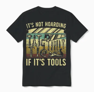 Funny Woodworker Art for Men Carpenter Wood Working Tools T-Shirt Small Unisex T-Shirt - Black