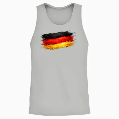 Fußball - Deutschland Fan Unisex Tank Top - Ash