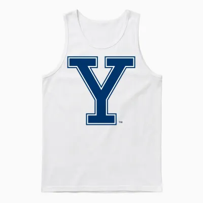 Yale Bulldogs | Produit Officiel De L'université Ncaa | Yale005 Manche Longue Unisex Tank Top - White