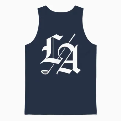 Tgl Avant/arrière Sous Licence Officielle Unisex Tank Top - Navy