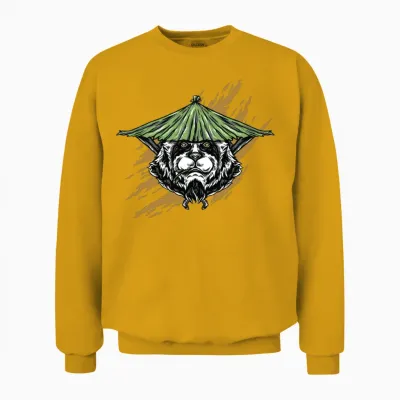 Kung Fu Master Unisex Sweatshirt - Gold