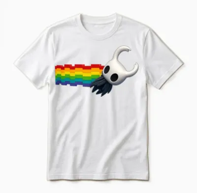 Prismatic Ghost with Lego Bricks Unisex T-Shirt - White