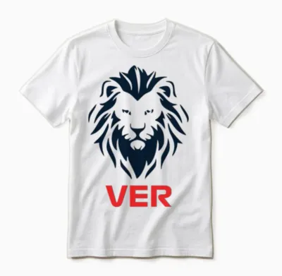 Max Ver Lion Unisex T-Shirt - White
