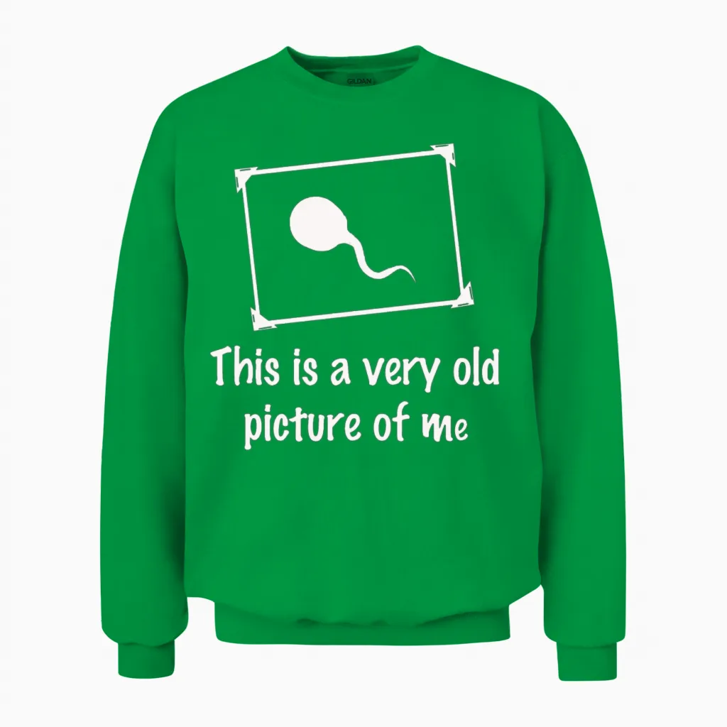 Funny Biology Unisex Sweatshirt in Irish Green