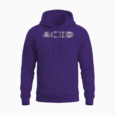Acid Techno Acid House Edm-Rave-Dj-Partyfestival Unisex Hoodie - Purple