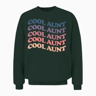 A Retro Rainbow for as and Aie Unisex Sweatshirt - Forest