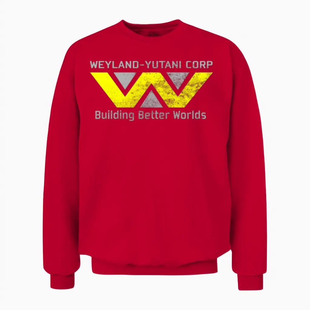 Weyland Yutani Unisex Sweatshirt in Red