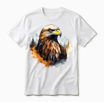 Steinadler Adler Falkner Jäger Natur Ornithologe Seeadler Unisex T-Shirt - White