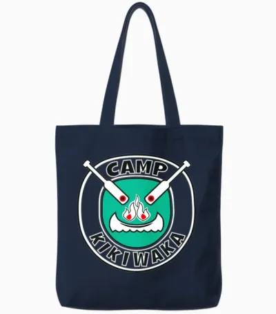 Kikiwaka Camp Tote Bags - Navy