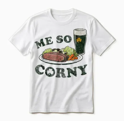 St Patrick's Day Unisex T-Shirt - White