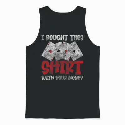 Player Skat Unisex Tank Top - Black