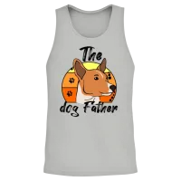 The Dog Father — Lovers Unisex Tank Top - Ash – 2