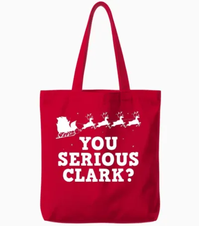 Serious Clark Tote Bags - Red