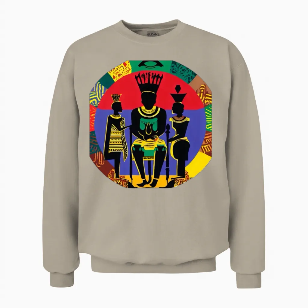 King Family 1.0 Unisex Sweatshirt in Sand