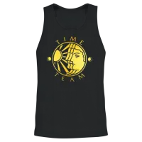 Time Team Unisex Tank Top - Black – 2