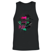 Street Culture Grunge Style Unisex Tank Top - Black – 2