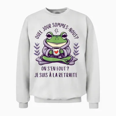 Women Retired 2025 Humor Gift Leaving Retirement Woman Unisex Sweatshirt - White