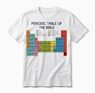 Christian Gift - Bible 66 Books Unisex T-Shirt - White