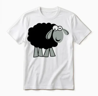 Sheep Unisex T-Shirt - White