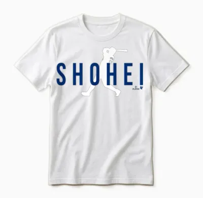 Shohei Ohtani - Silhouette Swing - Los Angeles Baseball Unisex T-Shirt - White